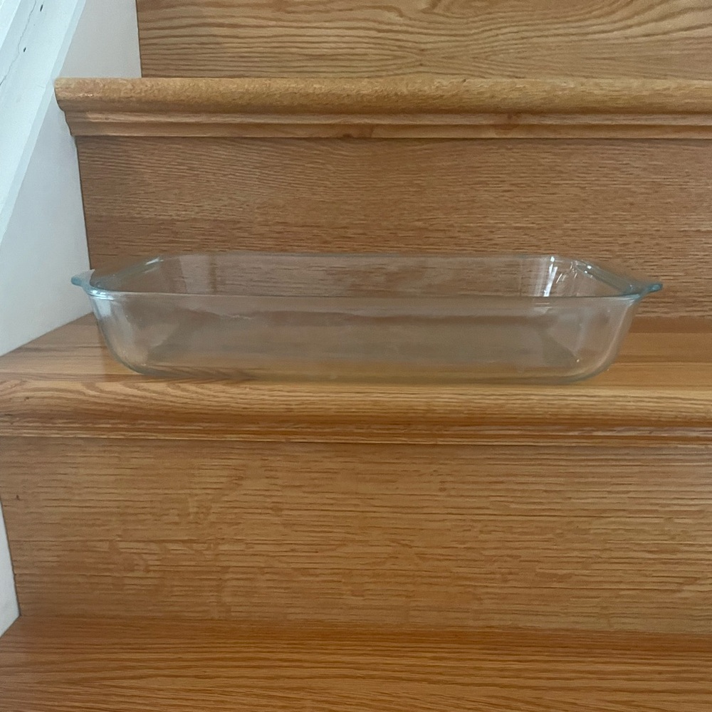 Pyrex Transparent Glass Baking Dish